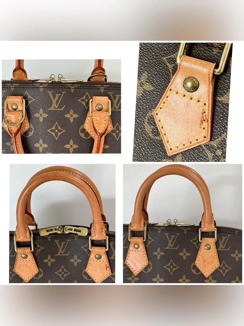 Louis Vuitton Alma PM Satchel Bag